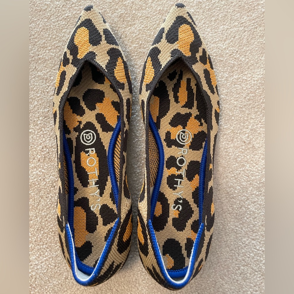 Like new Rothy’s big cat points in size 7